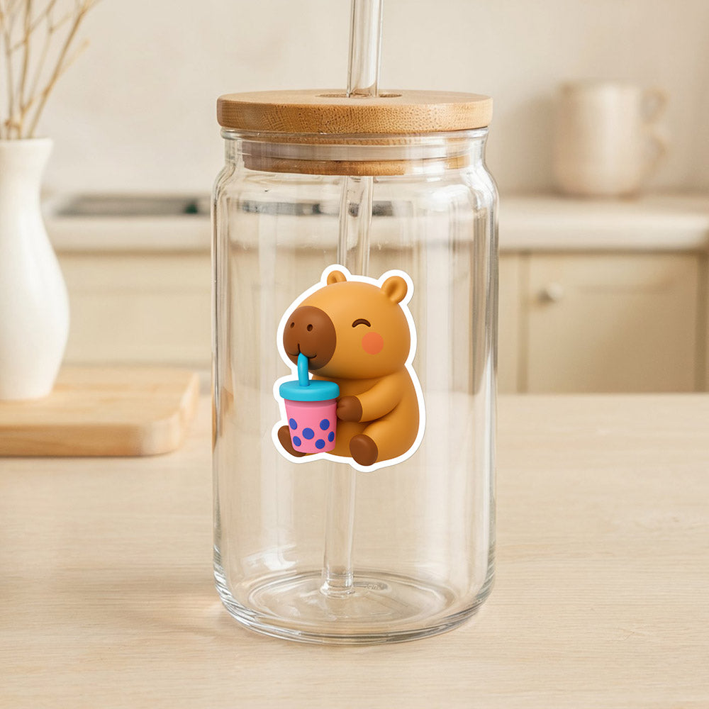 40+ Kawaii Capybara PNG Bundle | 3D Clipart & Emotes for Sublimation