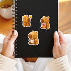 40+ Kawaii Capybara PNG Bundle | 3D Clipart & Emotes for Sublimation